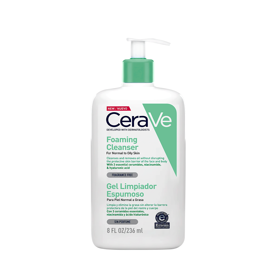 CeraVe - Gel Limpiador Espumoso