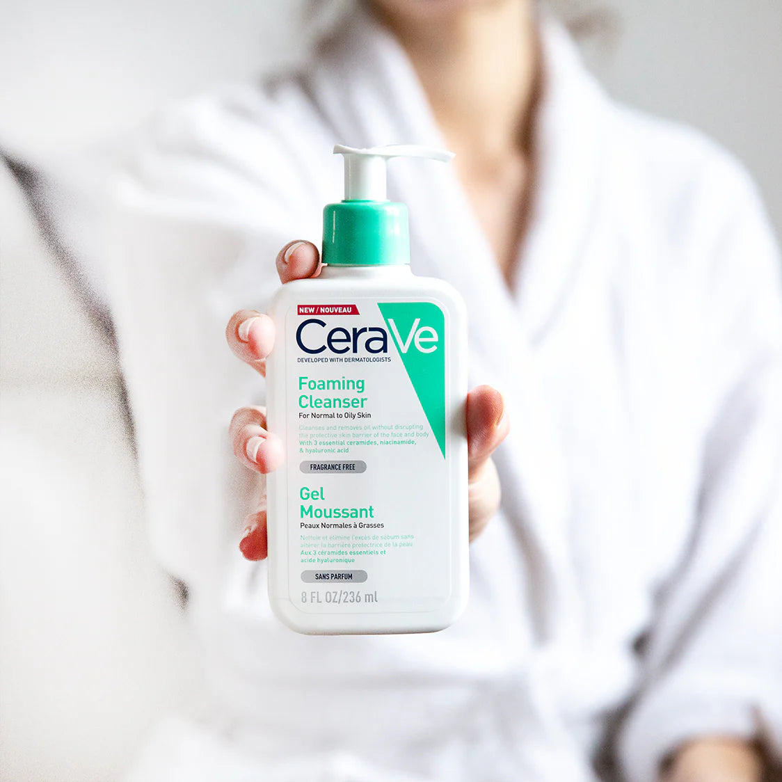 CeraVe - Gel Limpiador Espumoso