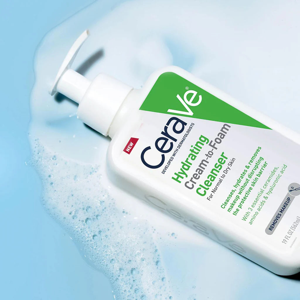 CeraVe Limpiadora Crema - Espuma hidratante