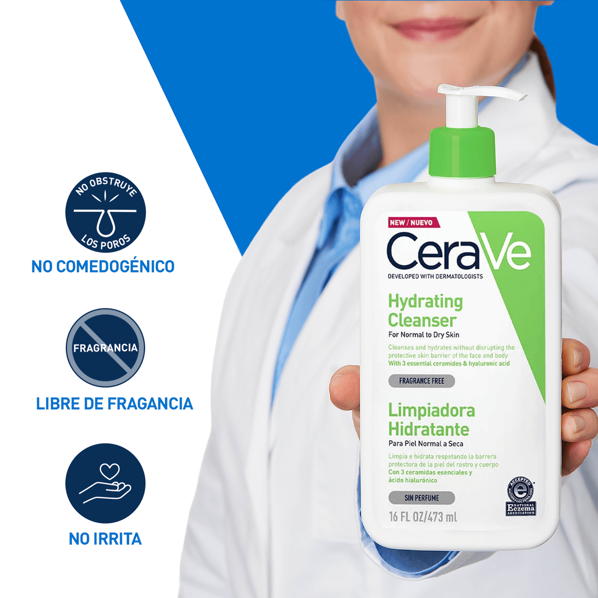 CeraVe - Limpiador Hidratante