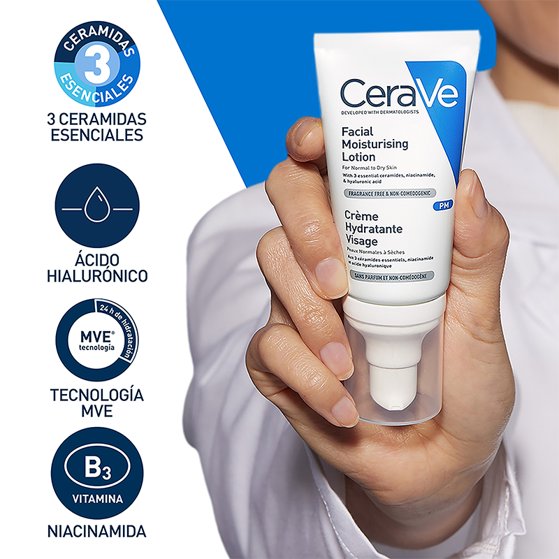 Cerave - Loción Hidratante de rostro