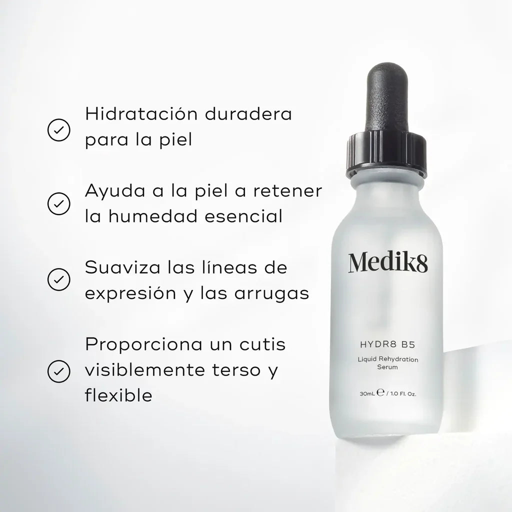 Hydr8 B5 Suero de Rehidratación Líquida