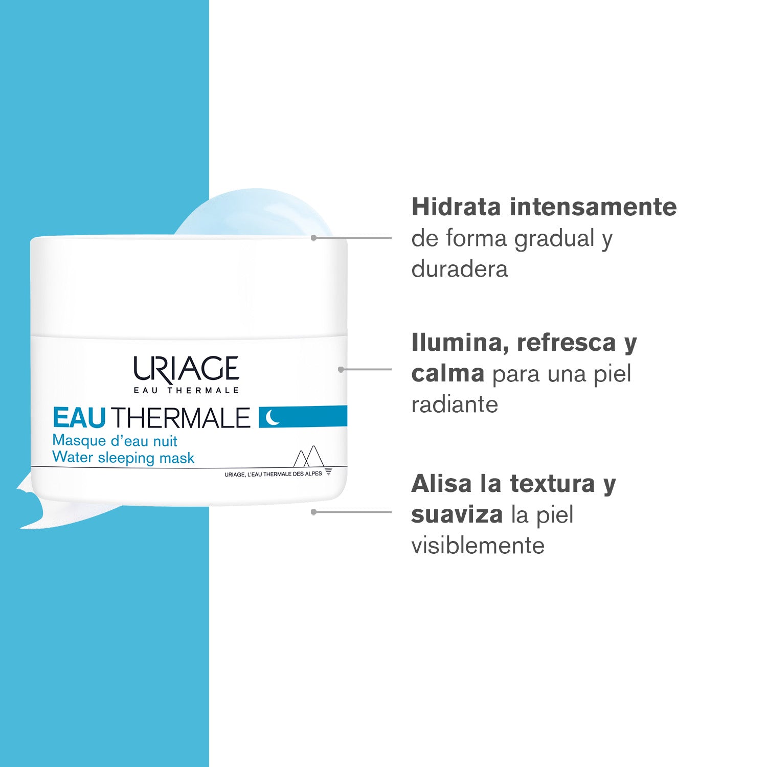 Uriage – Mascarilla de Agua de Noche