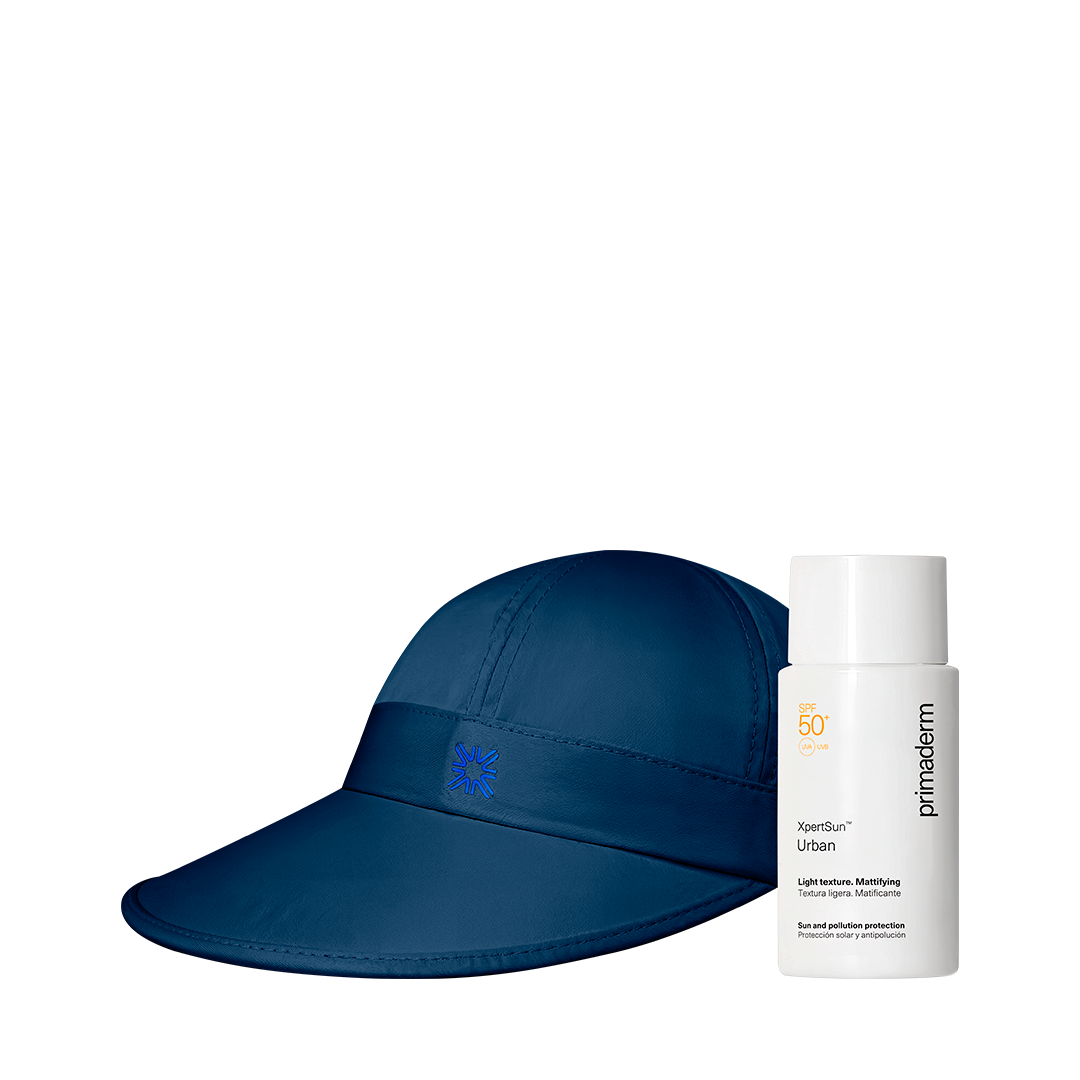 Pack del Solar - Primaderm XPERT SUN + Visera Niza Marino