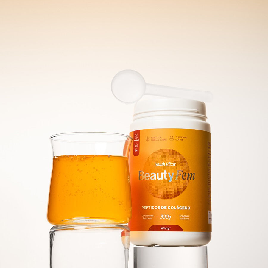 Beauty Fem Peptidos de colágeno - Naranja