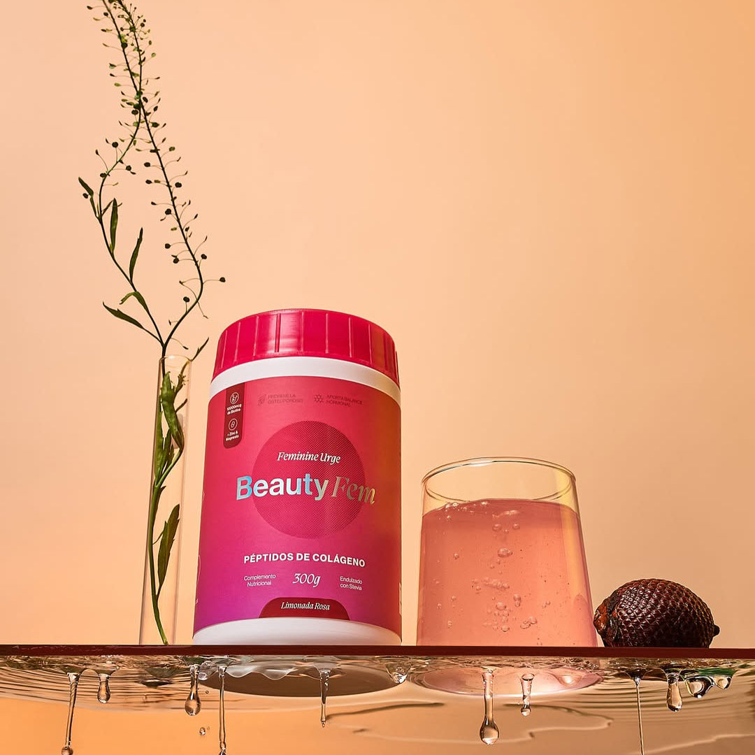 Beauty Fem Peptidos de colágeno - Pink Lemonade