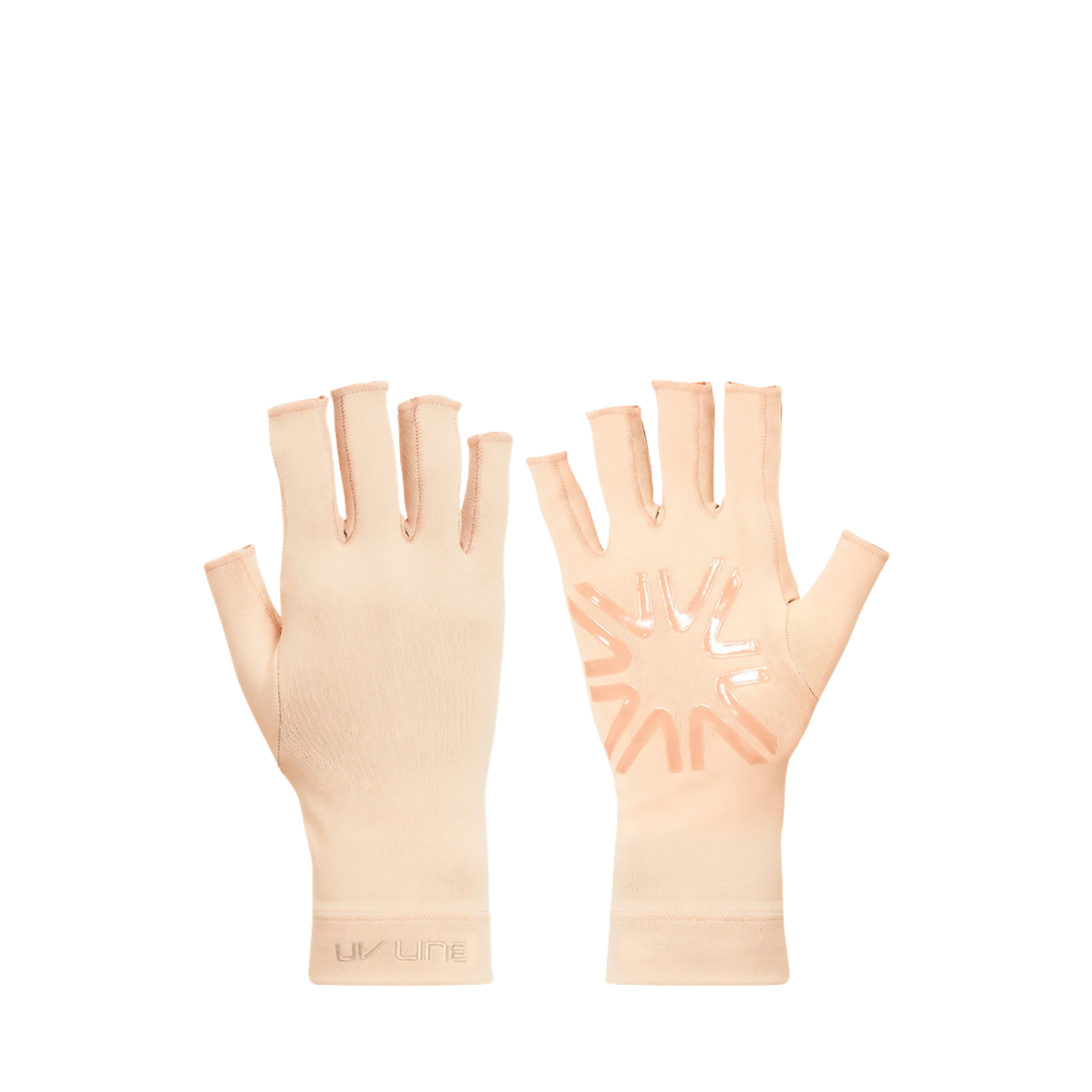UV Line - Guantes Dedos Largos SPF50+ Talla P - Beige