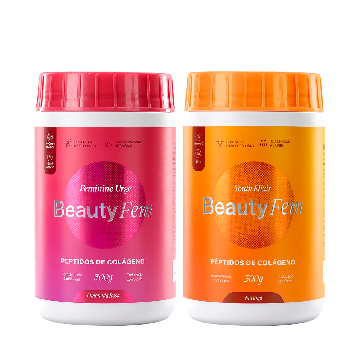 Beauty Fem - Pack Pink Lemonade y Naranja