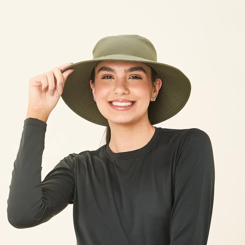 UV Line - Sombrero California Verde Militar