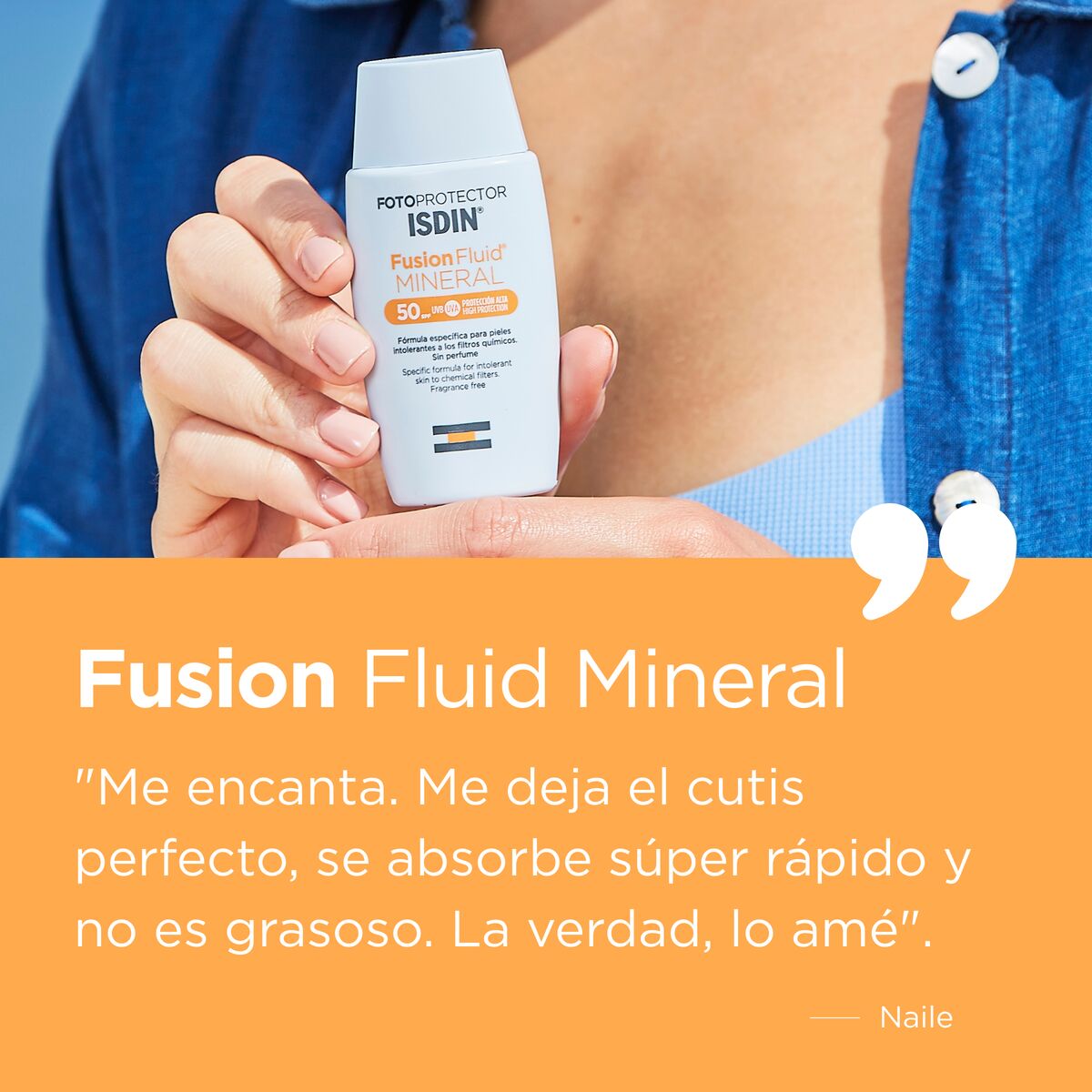 Isdin - Fusion Fluid Mineral 50+