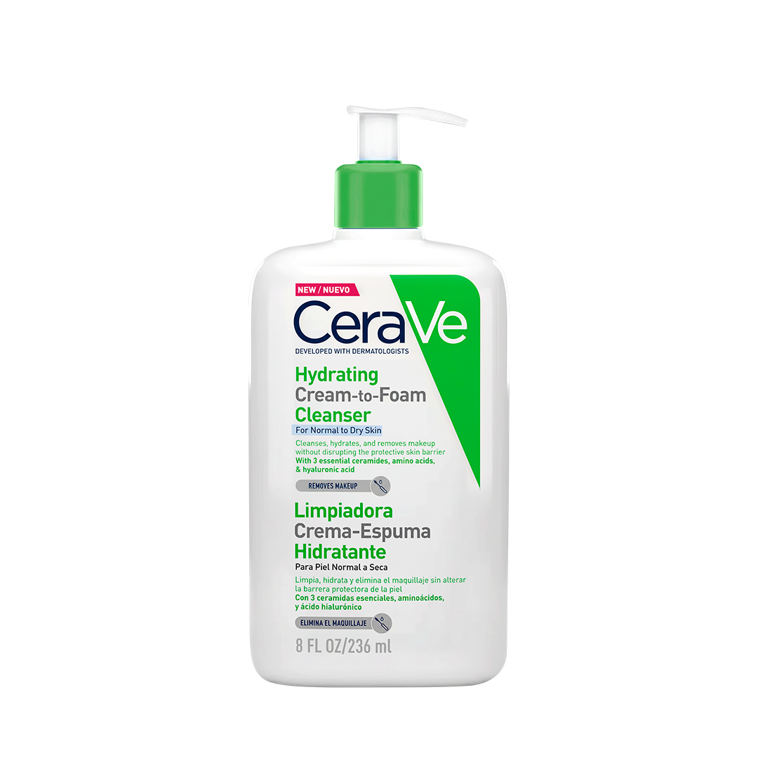 CeraVe Limpiadora Crema - Espuma hidratante