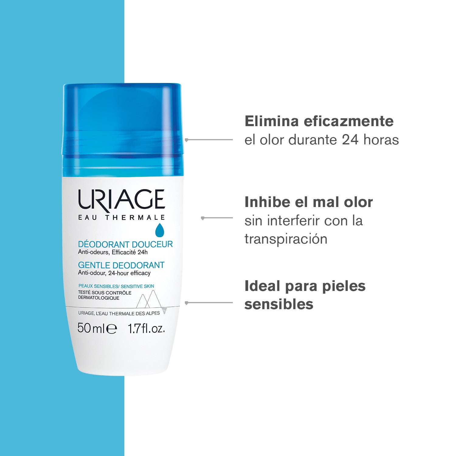 Uriage - Gentle Desodorant