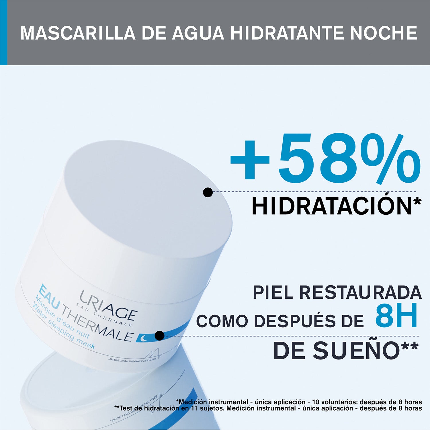 Uriage – Mascarilla de Agua de Noche
