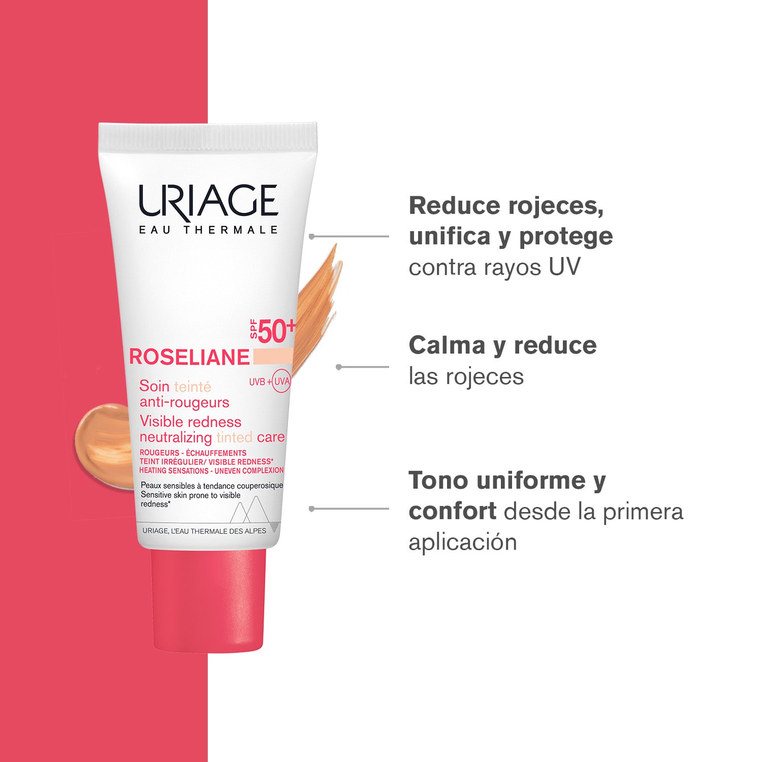 Uriage - Roséliane CC Cream SPF50+