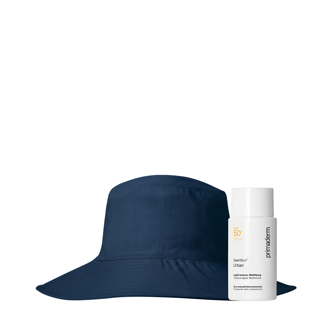 Pack del Solar - Primaderm XPERT SUN + Sombrero California Marino