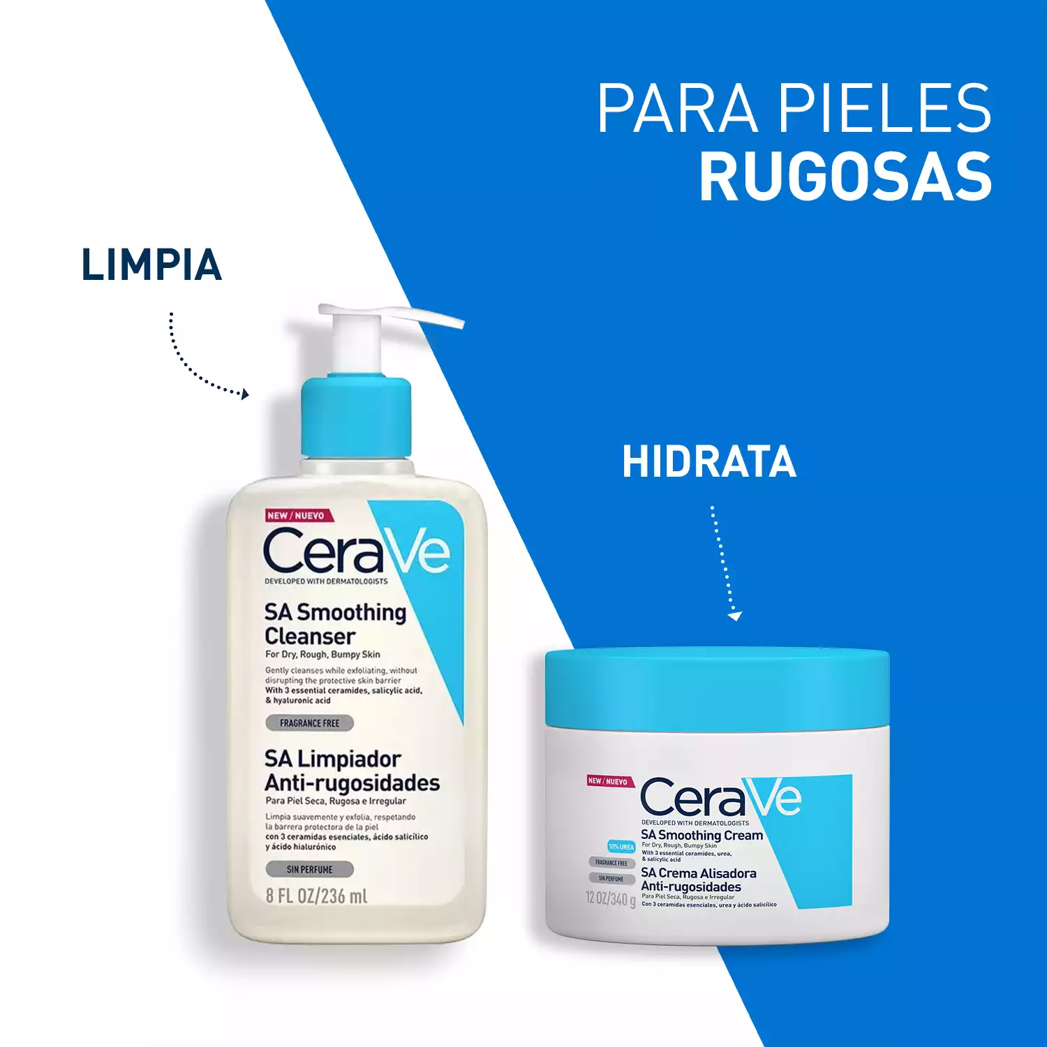 CeraVe SA Limpiador Antirugosidades